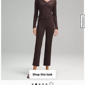 Lululemon crop flare pants